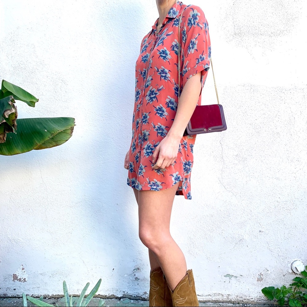 Button down caftan